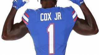 Men's Florida Gators #1 Brenton Cox Jr Jordan Blue Football Jersey Men's Florida Gators #1 Brenton Cox Jr Jordan Blue Football Jersey