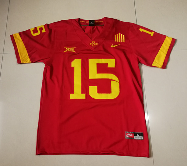 Mens Iowa State Cyclones #15 Brock Purdy Nike 2020 Cardinal NCAA College Football Jersey Mens Iowa State Cyclones #15 Brock Purdy Nike 2020 Cardinal NCAA College Football Jersey
