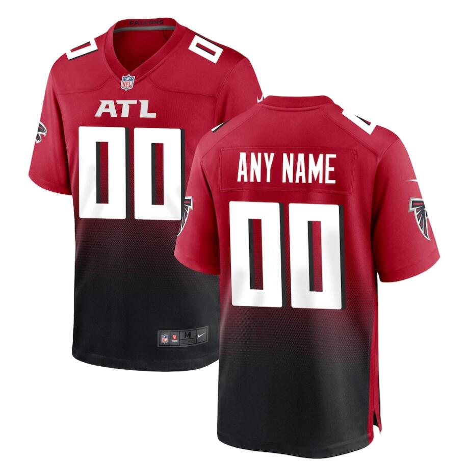 Atlanta Falcons Customized Nike 2024 Red 2nd Alternate Vapor Personal Jersey