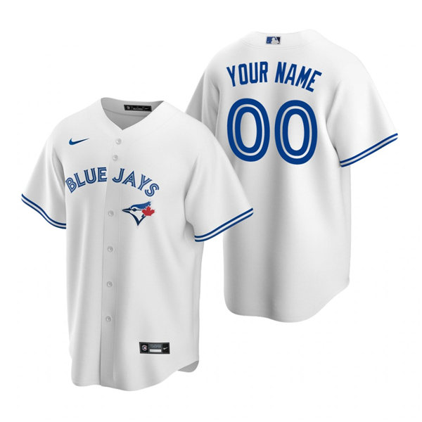 Toronto Blue Jays Custom Nike White Home Limited Jersey