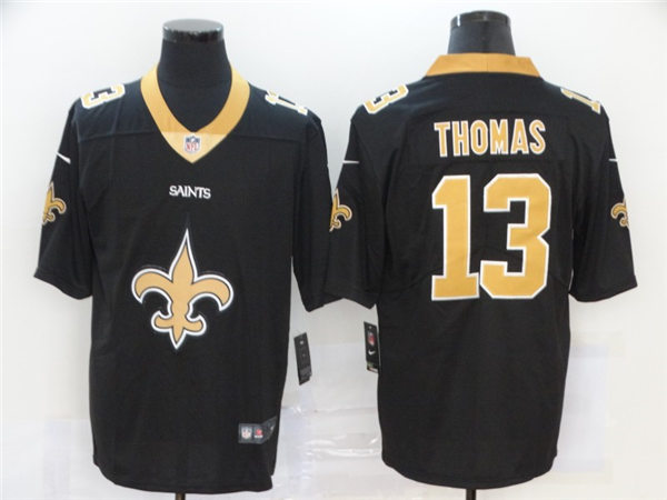 Men's #13 Michael Thomas New Orleans Saints Black Stitched Nike Team Icon Jersey