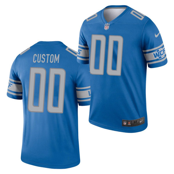 Detroit Lions Nike 2023 Blue Vapor Untouchable Limited Jersey