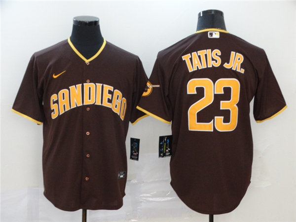 Youth San Diego Padres #23 Fernando Tatis Jr. Nike Brown Jersey
