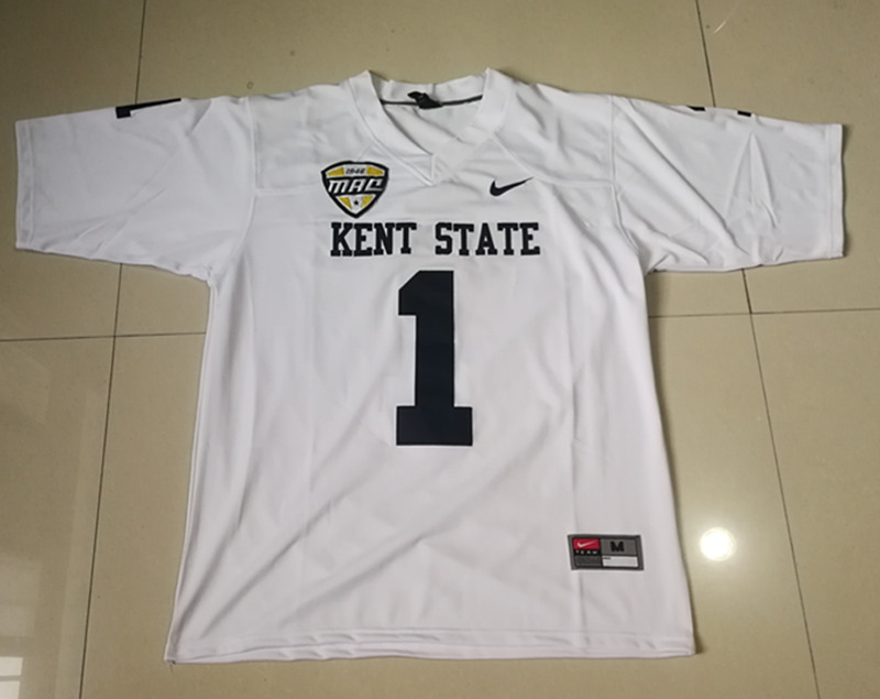 Men's Kent State Golden Flashes #1 Julian Edelman Nike White Retro College football Game Jersey Men's Kent State Golden Flashes #1 Julian Edelman Nike White Retro College football Game Jersey