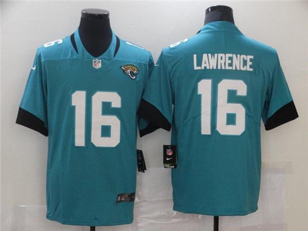 Youth Jacksonville Jaguars #16 Trevor Lawrence Teal Nike Limited Jersey