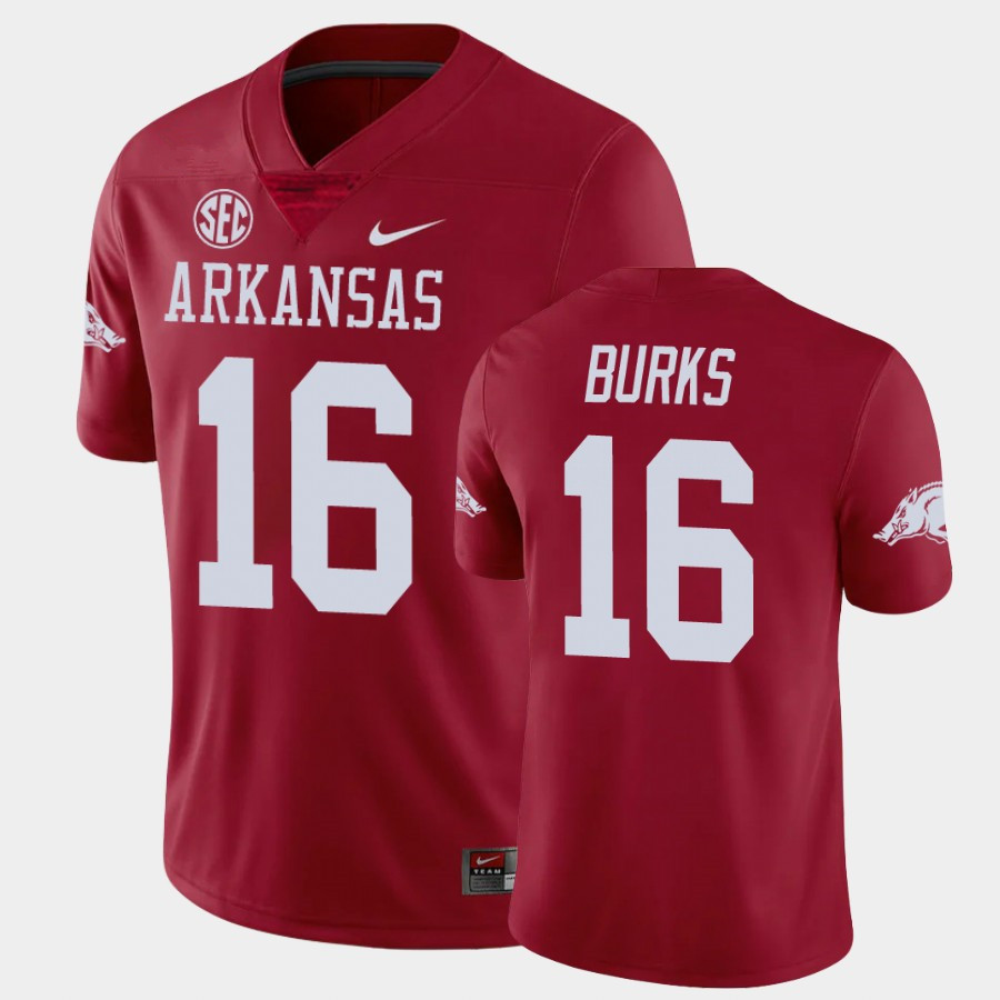 Mens Youth Arkansas Razorbacks #16 Treylon Burks Nike 2020 Cardinal College Football Jersey Mens Youth Arkansas Razorbacks #16 Treylon Burks Nike 2020 Cardinal College Football Jersey
