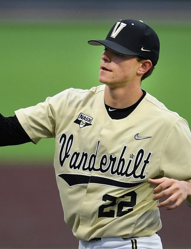Mens Youth Vanderbilt Commodores #22 Jack Leiter Diamonds Nike Cream College Game Baseball Jersey Mens Youth Vanderbilt Commodores #22 Jack Leiter Diamonds Nike Cream College Game Baseball Jersey