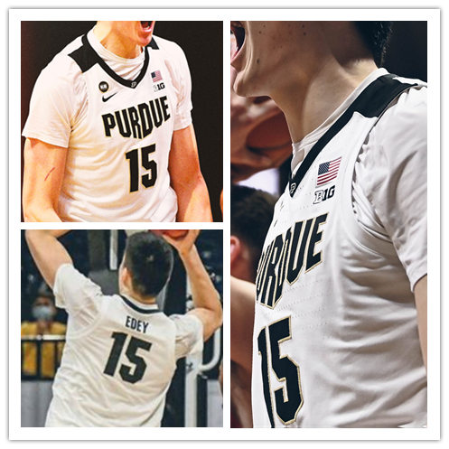 Mens Purdue Boilermakers #15 Zach Edey Nike White College Game Basketball Jersey Mens Purdue Boilermakers #15 Zach Edey Nike White College Game Basketball Jersey