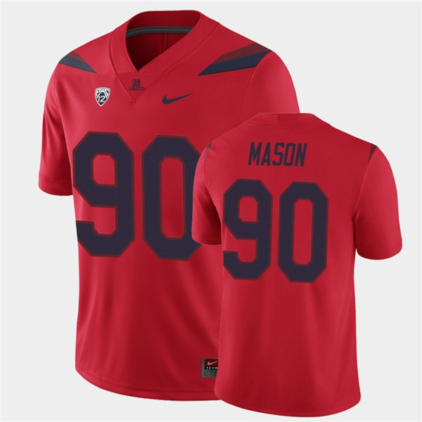 Mens Arizona Wildcats #90 Trevon Mason Nike Red College Football Game Jersey