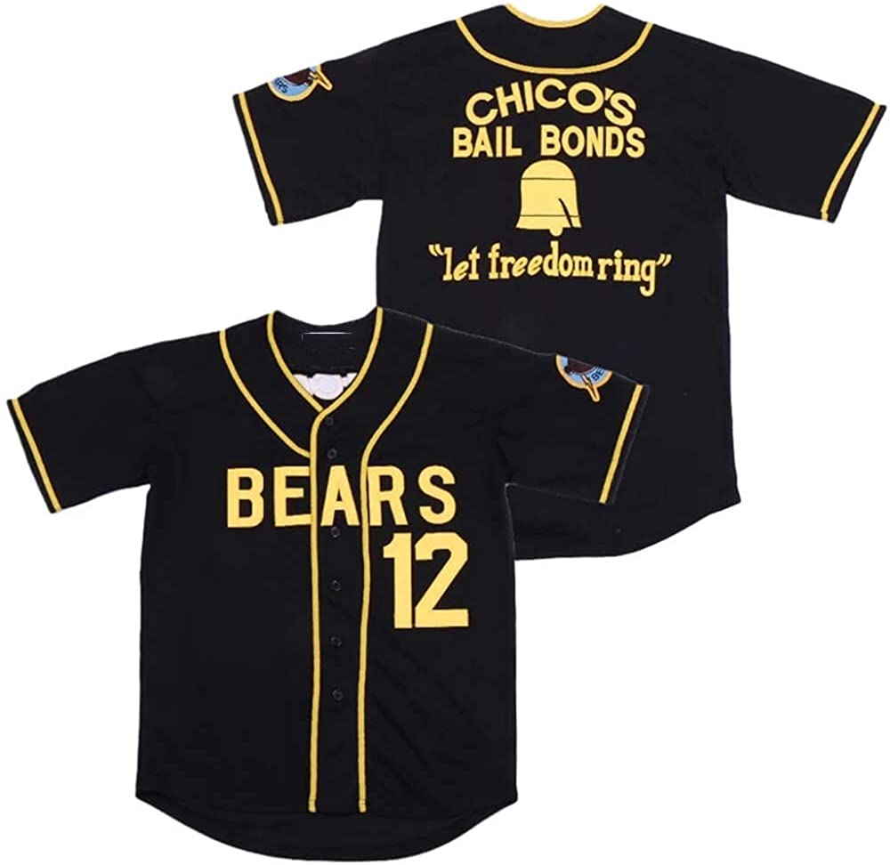 Mens #12 Tanner Boyle The Bad News Bears Film Chico's Bail Bonds 