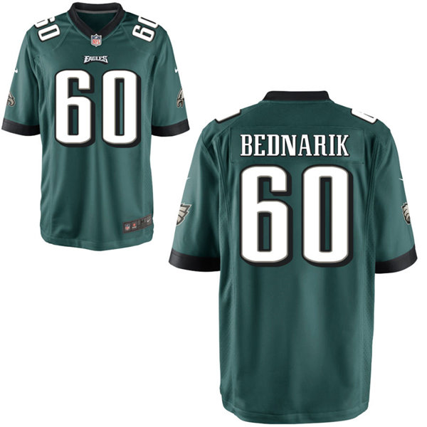 Youth Philadelphia Eagles Retired Player #60 Chuck Bednarik Nike Midnight Green Limited Jersey 