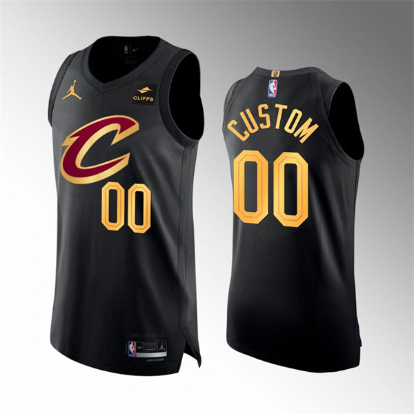Cleveland Cavaliers Custom 2026 Black Statement Edition Swingman Jersey