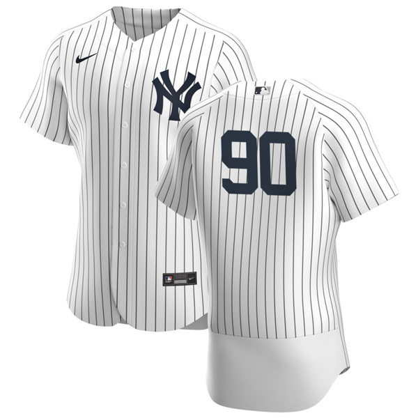 Mens New York Yankees #90 Estevan Florial Nike White Home FlexBase Player Jersey