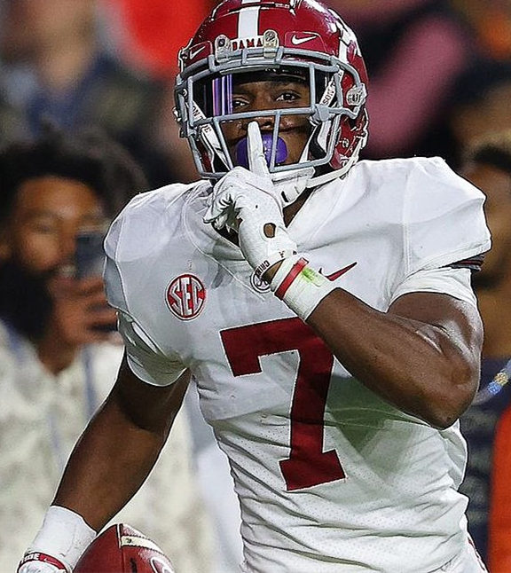 Mens Alabama Crimson Tide #7 Ja'Corey Brooks Nike White College Football Game Jersey Mens Alabama Crimson Tide #7 Ja'Corey Brooks Nike White College Football Game Jersey