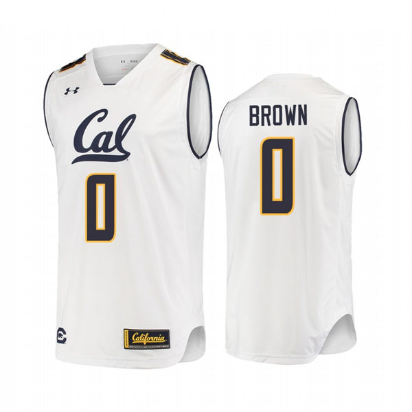 California Golden Bears #0 Jaylen Brown White College Basketball Alumni Limited Jersey