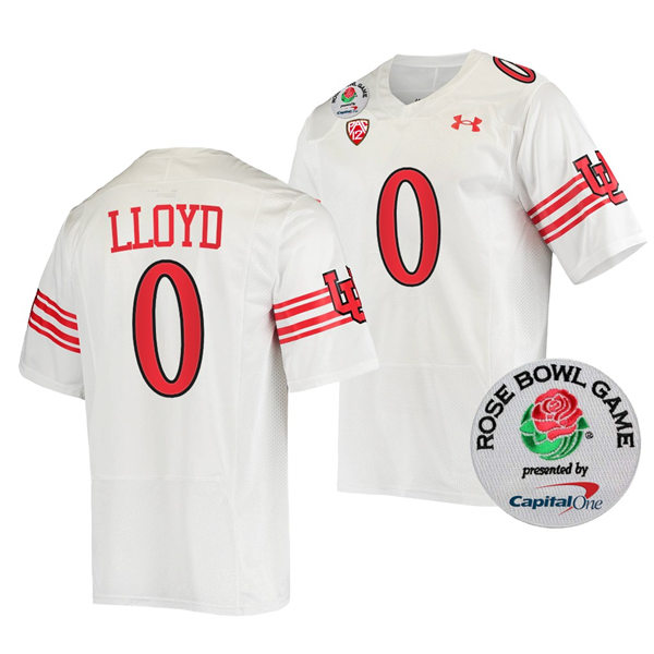 Mens Utah Utes #0 Devin Lloyd 2021 White Retro Throwback Football Jersey Mens Utah Utes #0 Devin Lloyd 2021 White Retro Throwback Football Jersey