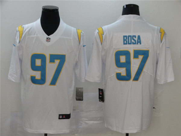 Men's #97 Joey Bosa Los Angeles Chargers Nike Stitched White Game Football Jersey