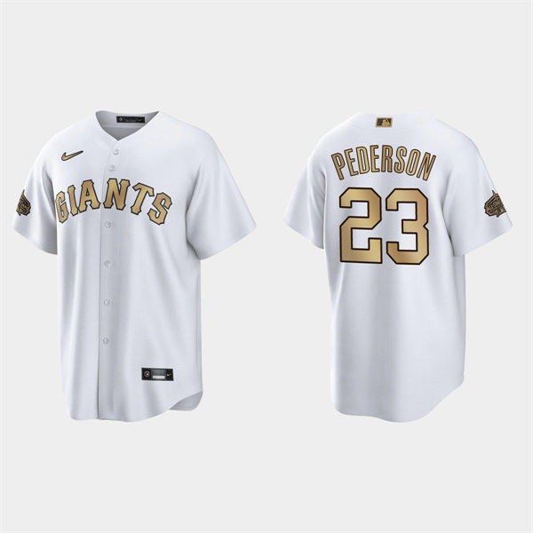Mens Youth San Francisco Giants #23 Joc Pederson 2022 MLB All-Star Game Jersey - White