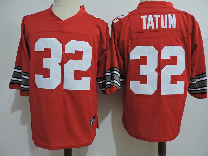 Mens #32 Jack Tatum Ohio State Buckeyes Stitched Nike Scarlet College Football Game Jersey S-3XL
