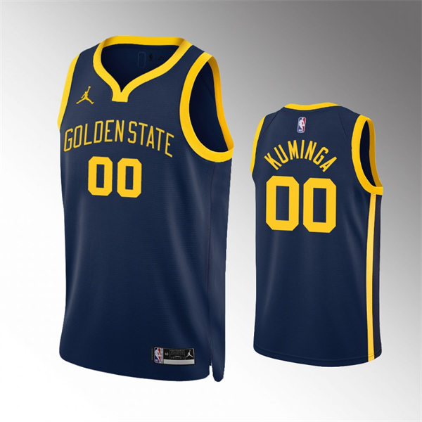 Mens Youth Golden State Warriors Custom Navy 2022-23 Statement Edition Swingman Jersey