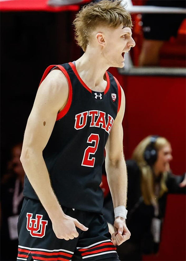 Mens Youth Utah Utes Custom 2021-22 Black Under Armour College Basketball Game Jersey