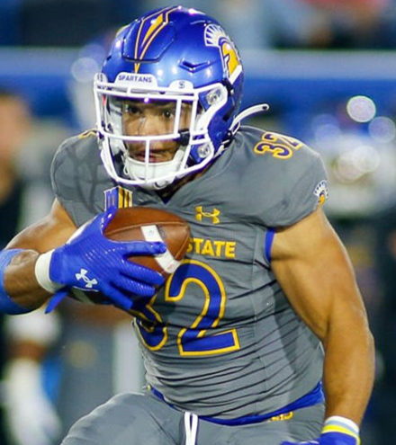 San Jose State Spartans Custom 2025 Grey College Football Game Jersey