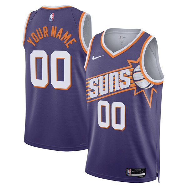 Phoenix Suns Custom 2025-26 nike Purple Icon Edition Jersey