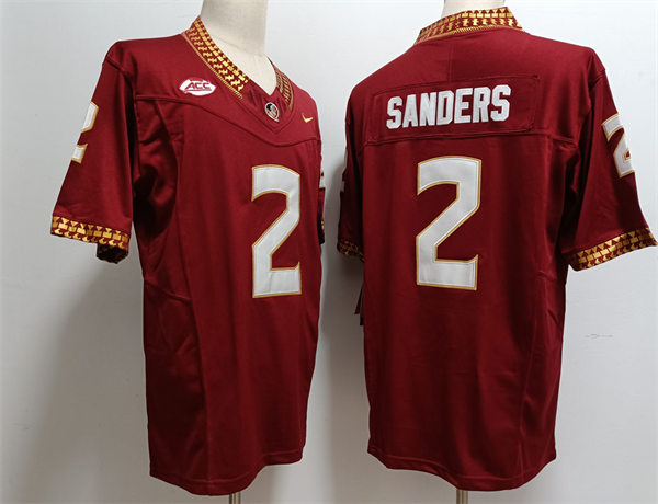 Men's Florida State Seminoles #2 Deion Sanders Nike 2023 F.U.S.E. Limited Garnet College Football Game Jersey Men's Florida State Seminoles #2 Deion Sanders Nike 2023 F.U.S.E. Limited Garnet College Football Game Jersey