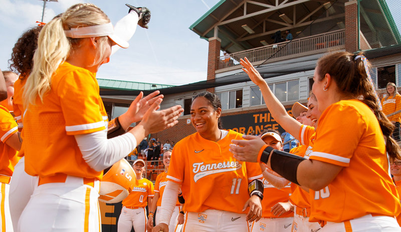 Tennessee Lady Volunteers Custom Nike Orange Alternate Softball Jersey