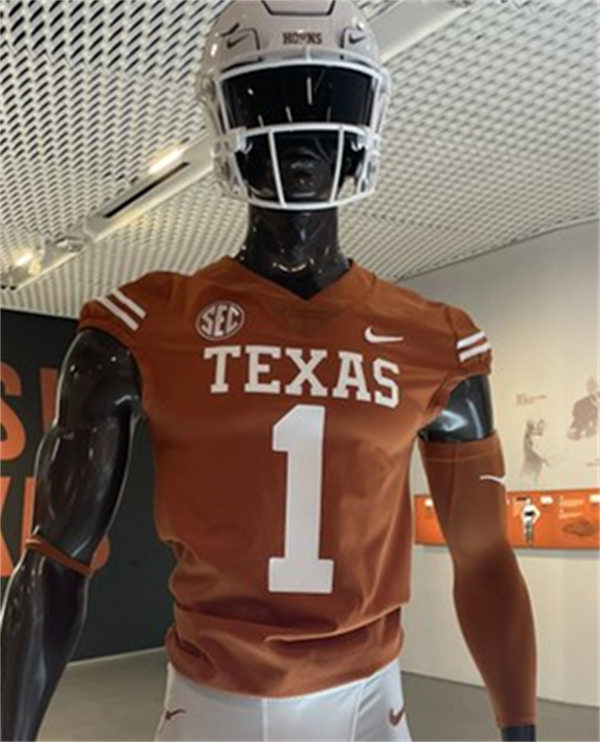 Mens Youth Texas Longhorns Custom Nike 2024 SEC Orange College Football Jersey