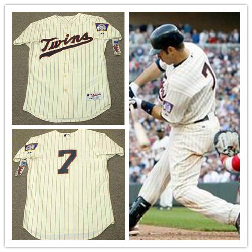 JOE MAUER Minnesota Twins 2012 Majestic Authentic Home Baseball Jersey 