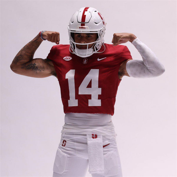 Stanford Cardinals Custom 2025 ACC Cardinal Football Game Jersey