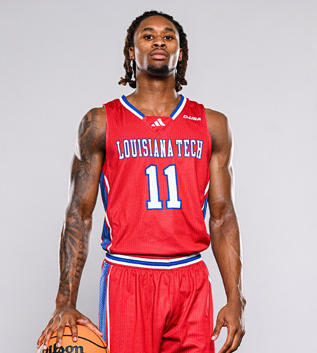 Louisiana Tech Bulldogs Custom Adidas 2025-26 Red College Basketball Game Jersey