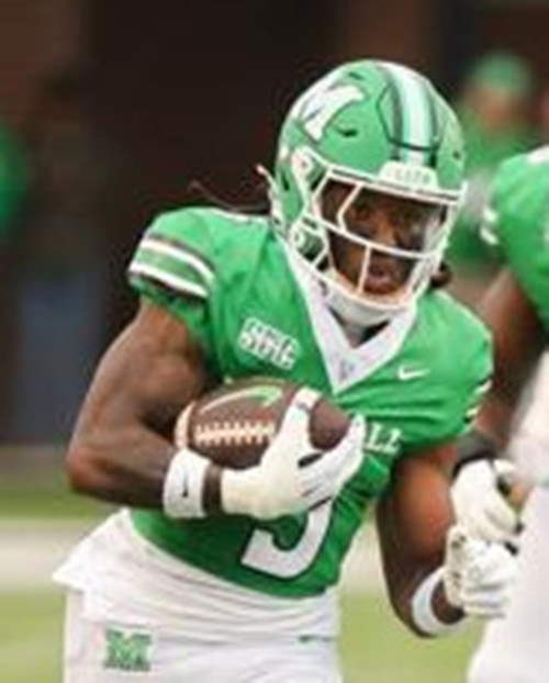 Marshall Thundering Herd #6 Jo'Shon Barbie 2025 Green Vapor F.U.S.E. Limited Football Jersey