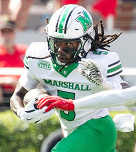 Marshall Thundering Herd #6 Jo'Shon Barbie 2025 White Vapor F.U.S.E. Limited Football Jersey