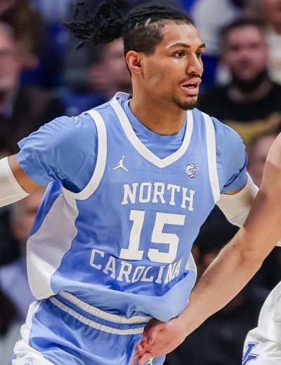 North Carolina Tar Heels #15 Jarin Stevenson Blue Retro College Basketball Game Jersey