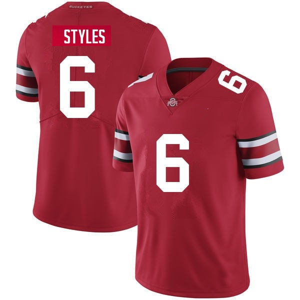 Mens Ohio State Buckeyes #6 Sonny Styles F.U.S.E. Limited Scarlet College Football Game Jersey (4)