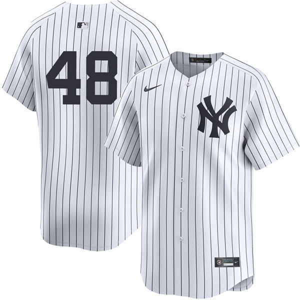 Mens New York Yankees #48 Paul Goldschmidt Nike White Home Limited Player Jersey