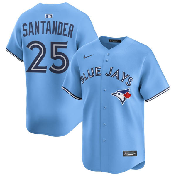 Mens Toronto Blue Jays #25 Anthony Santander Nike Powder Blue Alternate Limited Player Jersey