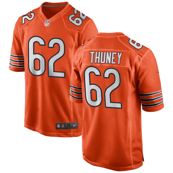 Youth Chicago Bears #62 Joe Thuney Nike Orange Alternate Limited Jersey