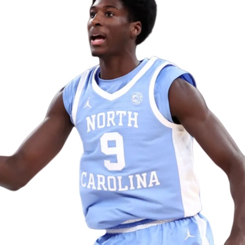 North Carolina Tar Heels #9 Drake Powell Commemorative Classic Basketball Jersey Carolina Blue