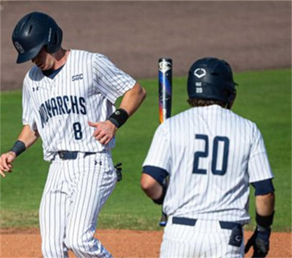 Old Dominion Monarchs Custom 2025 White Pinstripe SBC College Baseball Jersey