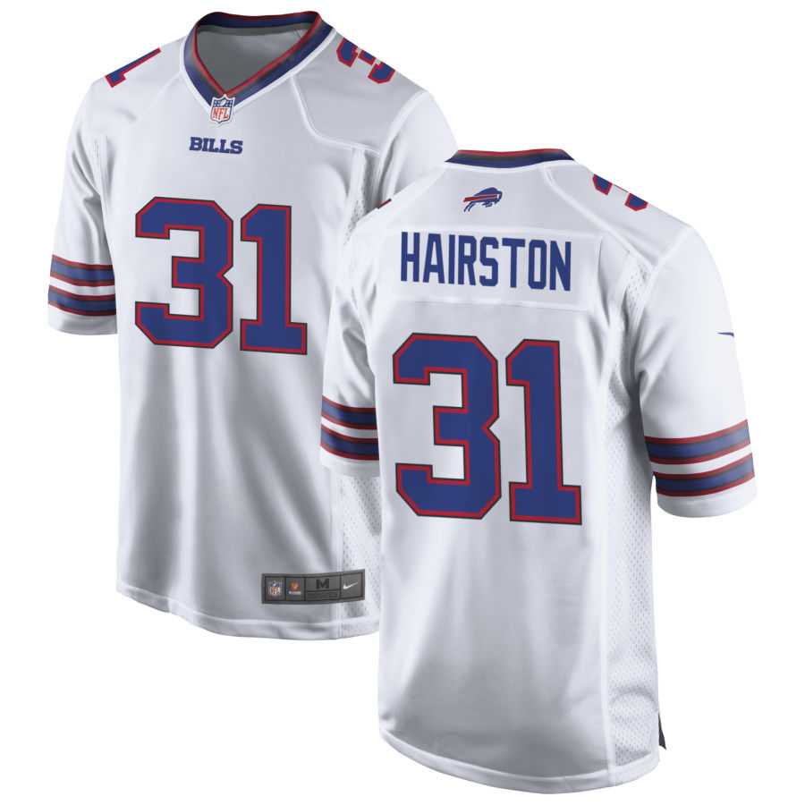 Youth Buffalo Bills #31 Maxwell Hairston Nike White Limited Jersey