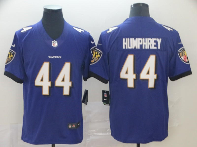 Youth Baltimore Ravens #44 Marlon Humphrey Nike Purple Limited Jersey