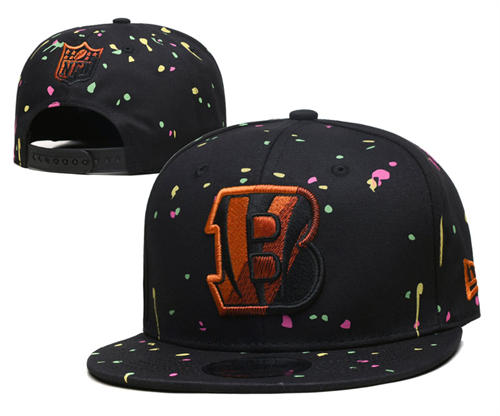 NFL Cincinnati Bengals Black starlit sky Snapback Hat YD2503211 (14)
