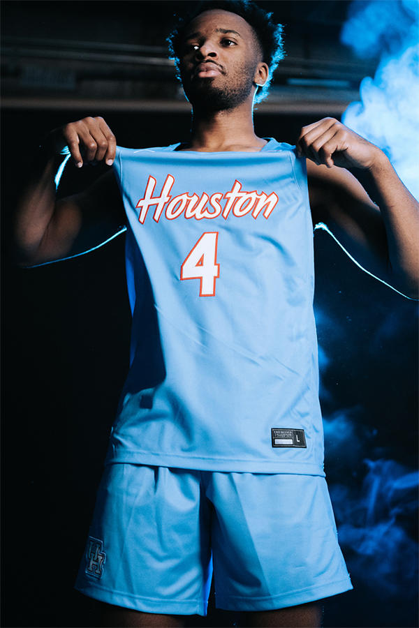Mens Youth Houston Cougars #4 LJ Cryer 2025 Blue Special Basketball Game Jersey Mens Youth Houston Cougars #4 LJ Cryer 2025 Blue Special Basketball Game Jersey