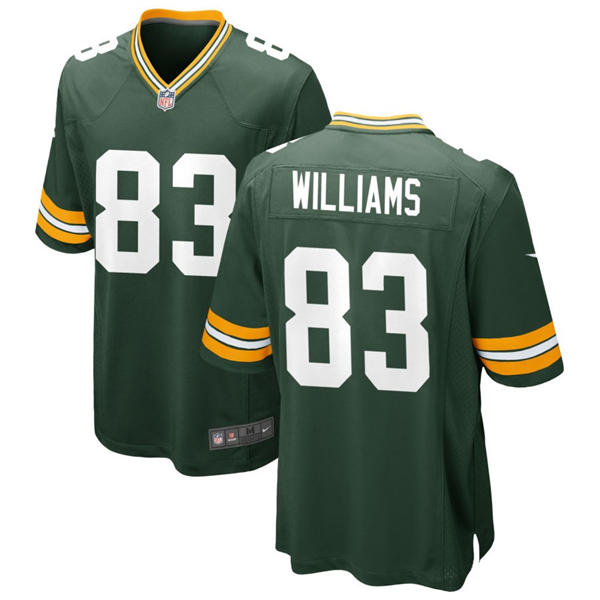 Youth Green Bay Packers #83 Savion Williams Nike Green Limited Jersey