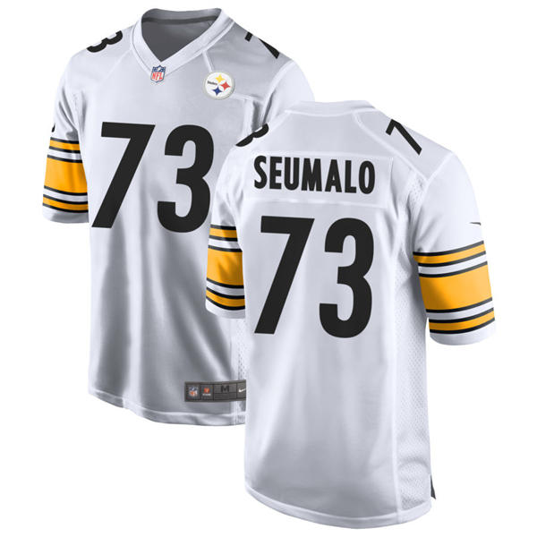 Youth Pittsburgh Steelers #73 Isaac Seumalo Nike White Limited Jersey