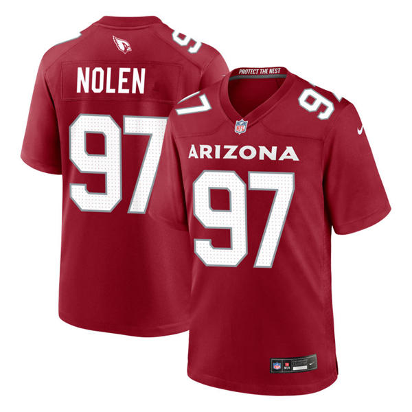 Youth Arizona Cardinals #97 Walter Nolen Cardinal Limited Jersey
