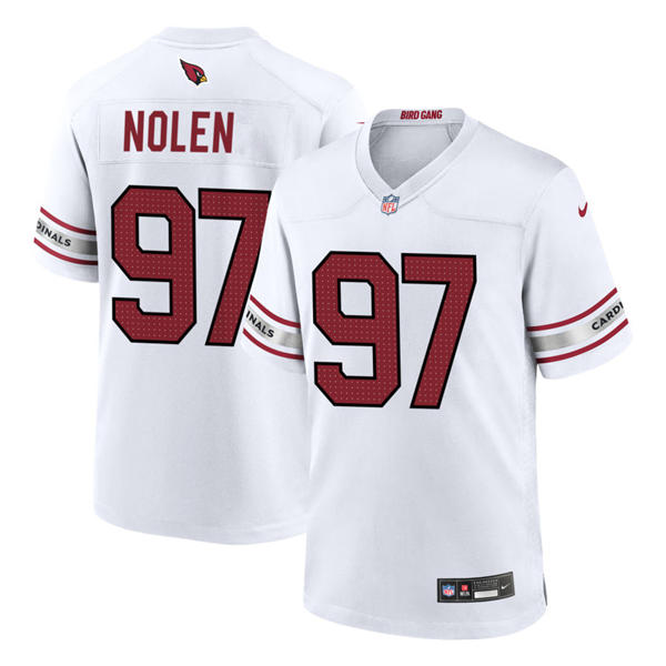 Youth Arizona Cardinals #97 Walter Nolen White Limited Jersey
